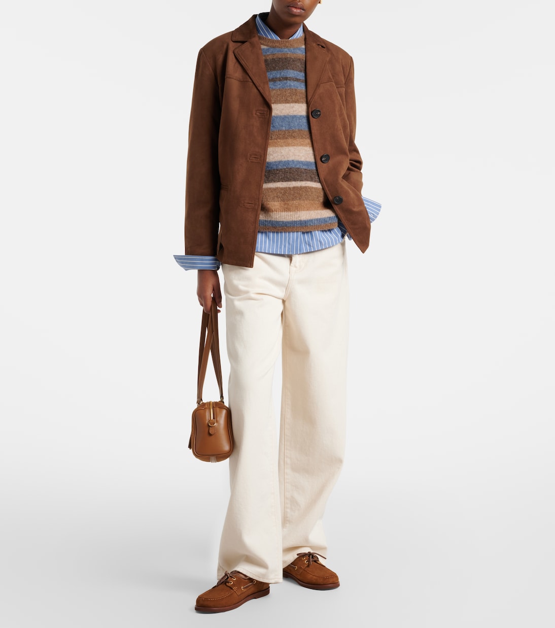 Segelschuhe Vandee aus Veloursleder | Gianvito Rossi