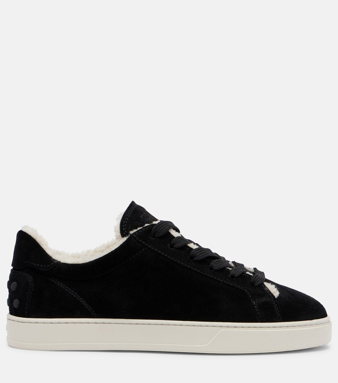 Cassetta shearling-lined suede sneakers | Tod's