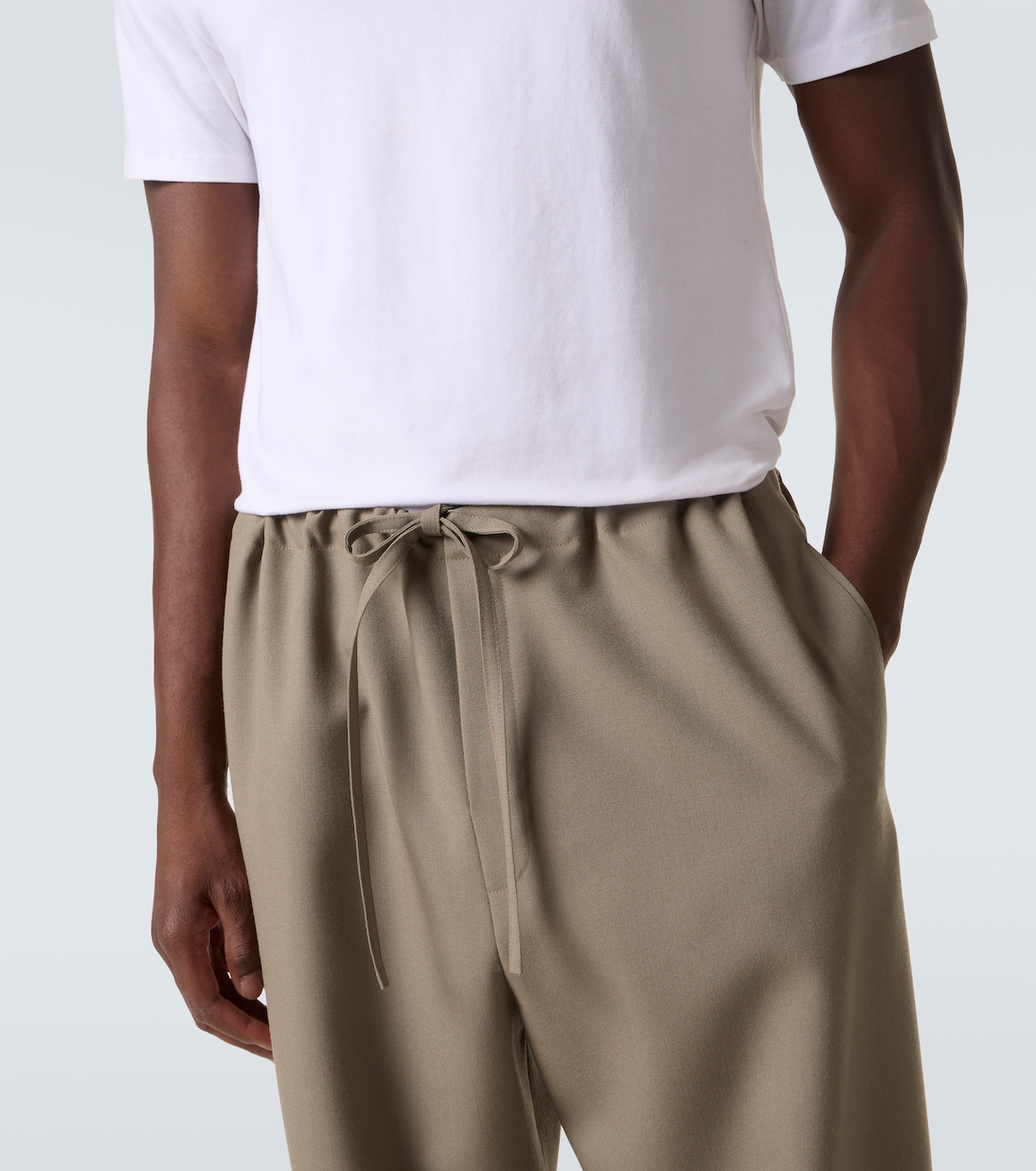 Gerade Hose Benjamin aus Wolle | Calvin Klein Collection