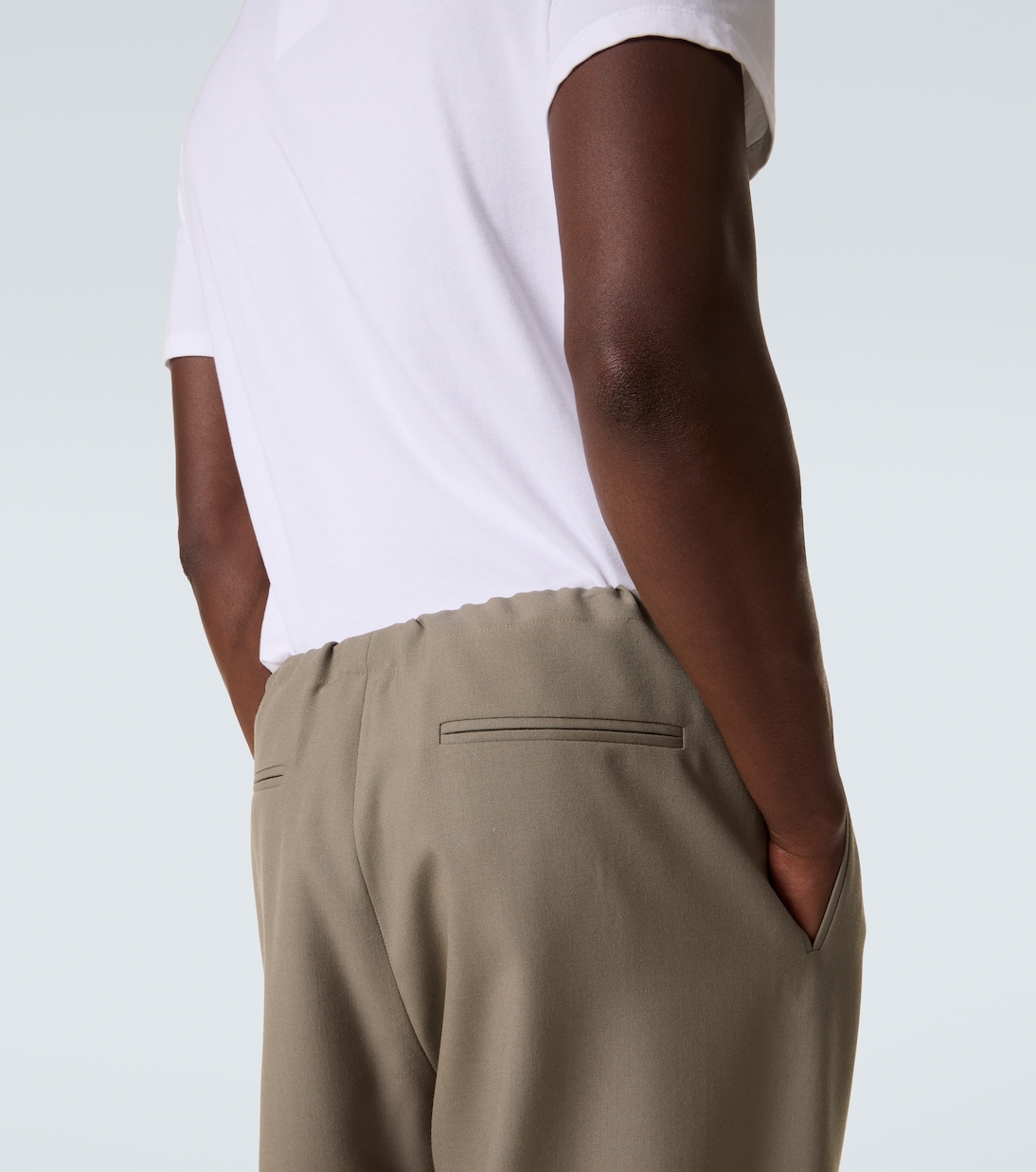 Gerade Hose Benjamin aus Wolle | Calvin Klein Collection