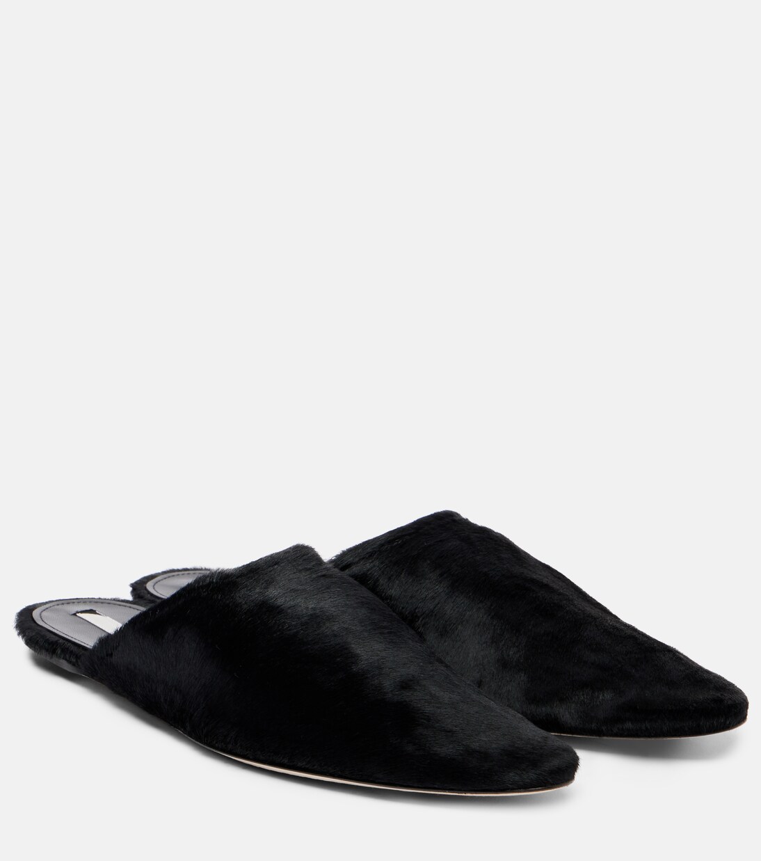 Elipse calf hair mules | Christen