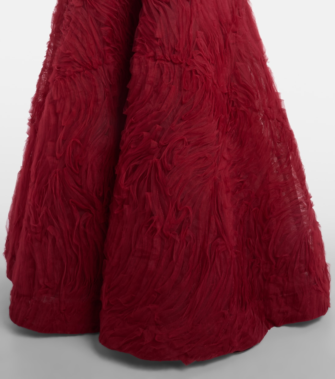 Willow mesh bustier gown | Rebecca Vallance