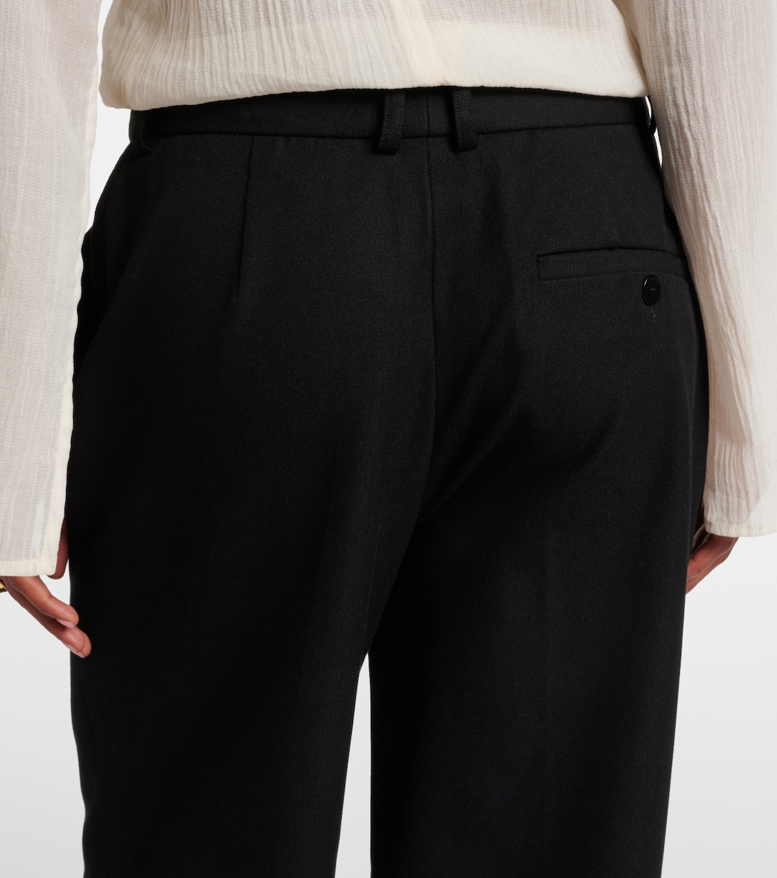 Yukio gabardine straight pants | Joseph
