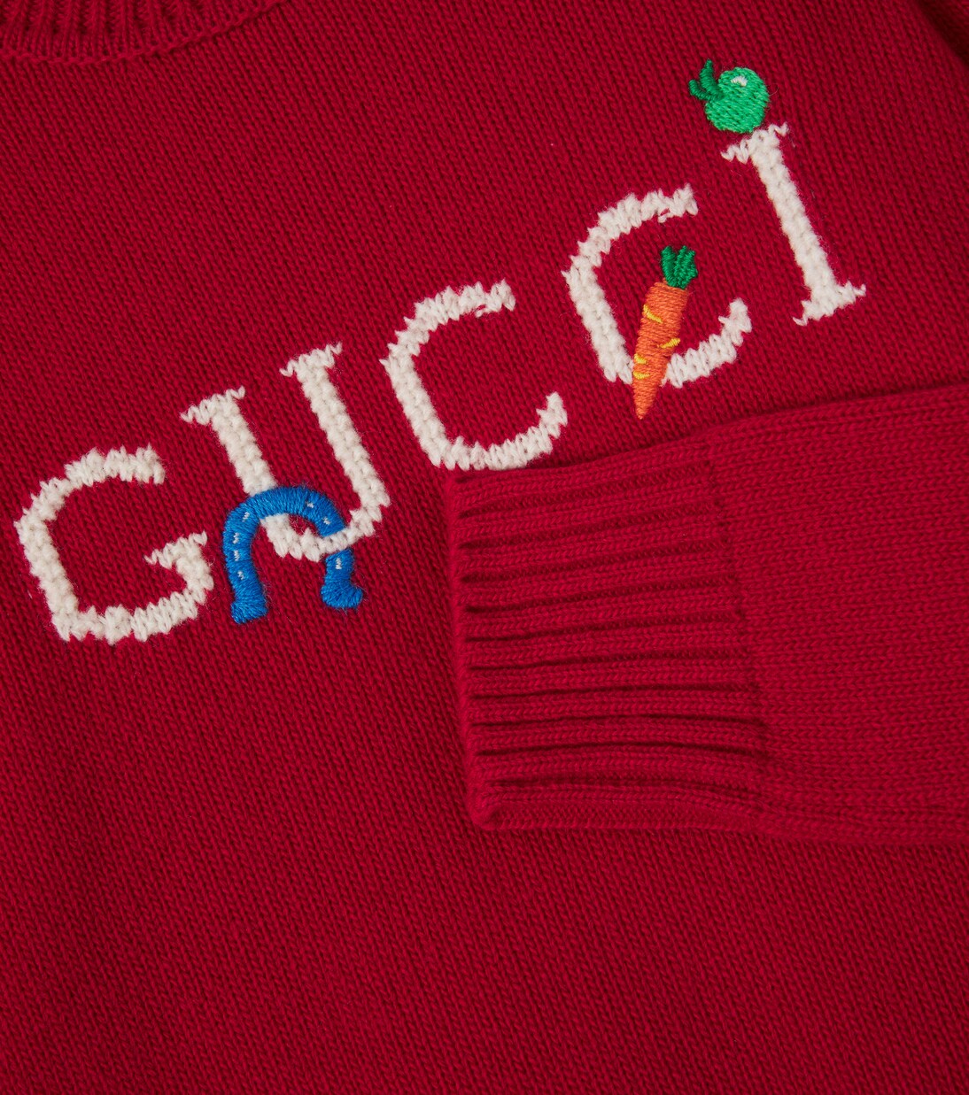 Logo wool sweater | Gucci Kids