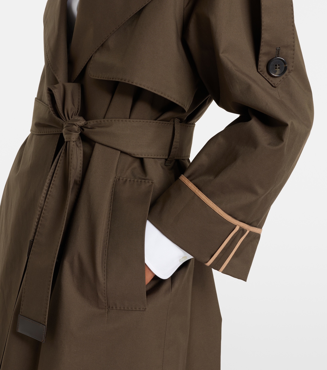 Trenchcoat The Cube aus Twill | Max Mara