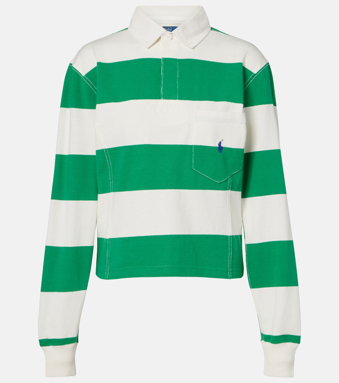 Striped cotton jersey polo shirt | Polo Ralph Lauren
