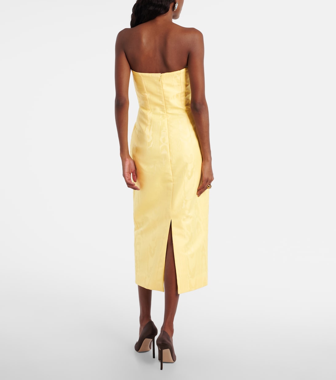 Midikleid Hailee aus Moiré | Emilia Wickstead