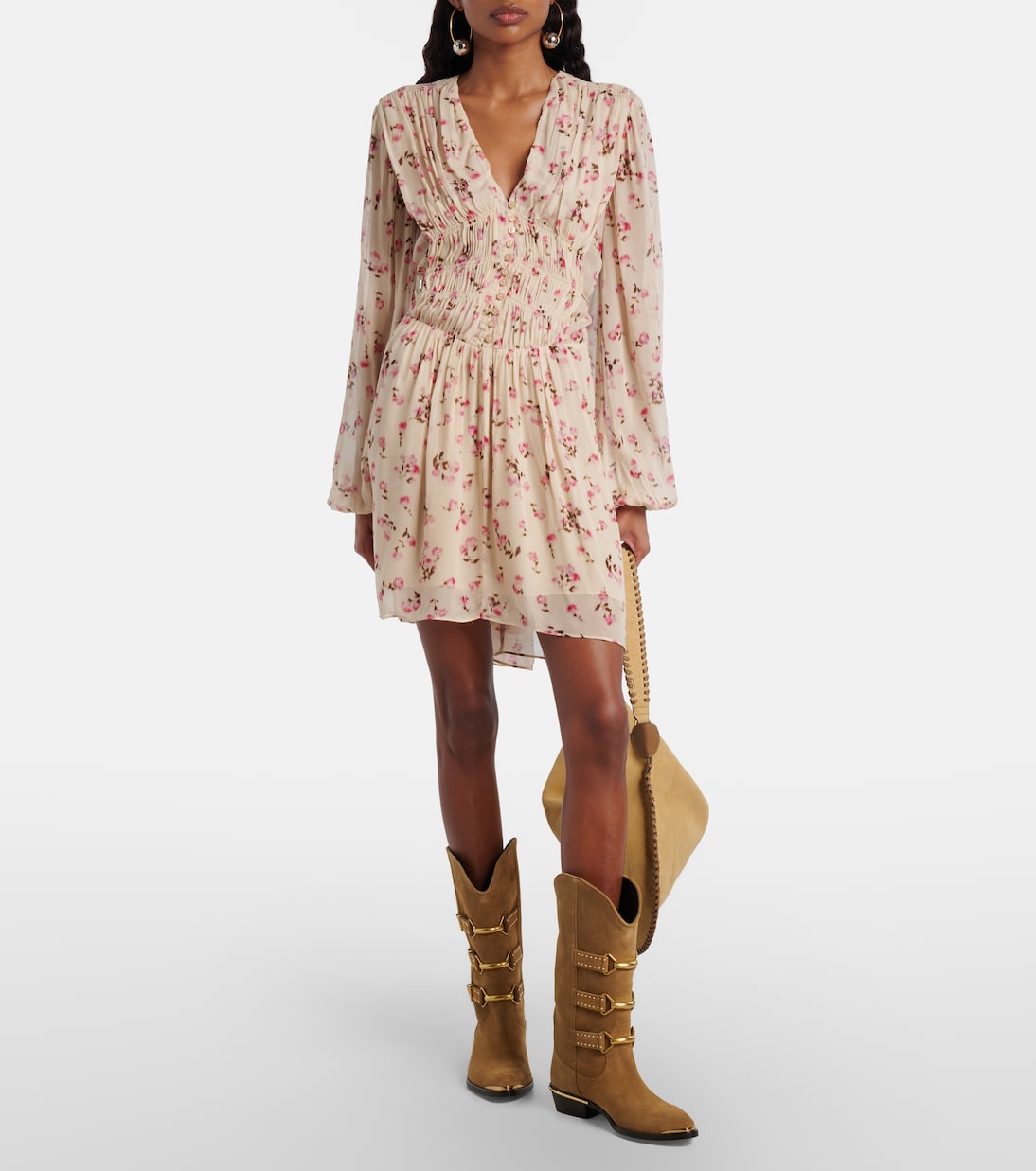 Minikleid Loriena aus Musselin | Marant Etoile