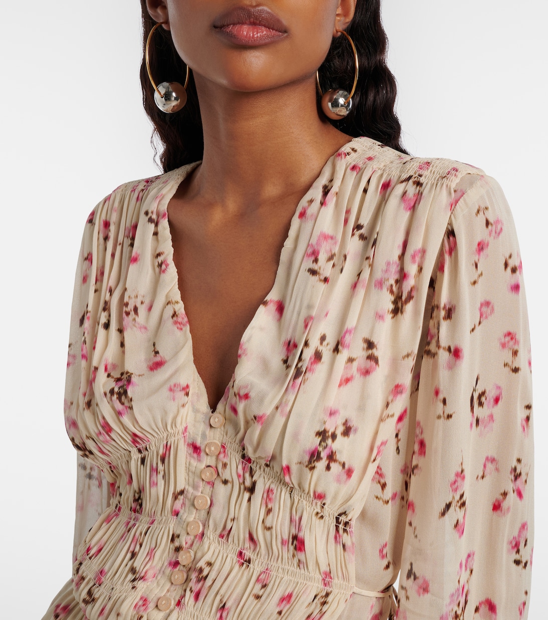 Minikleid Loriena aus Musselin | Marant Etoile