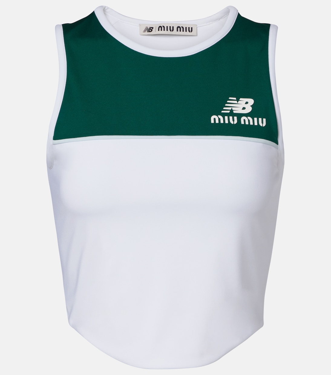 x New Balance jersey tank top | Miu Miu