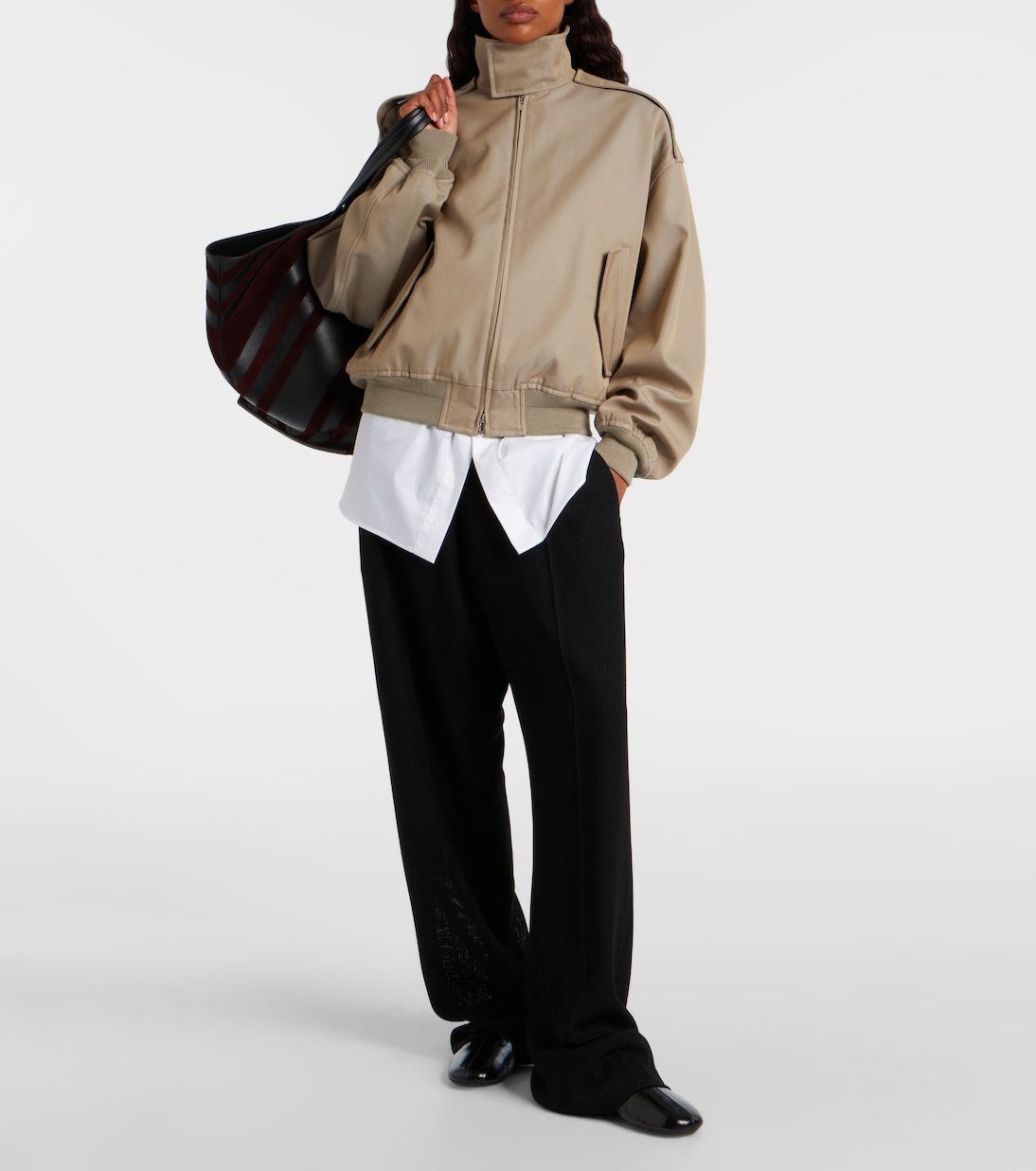 Harrington cotton twill bomber jacket | Phoebe Philo