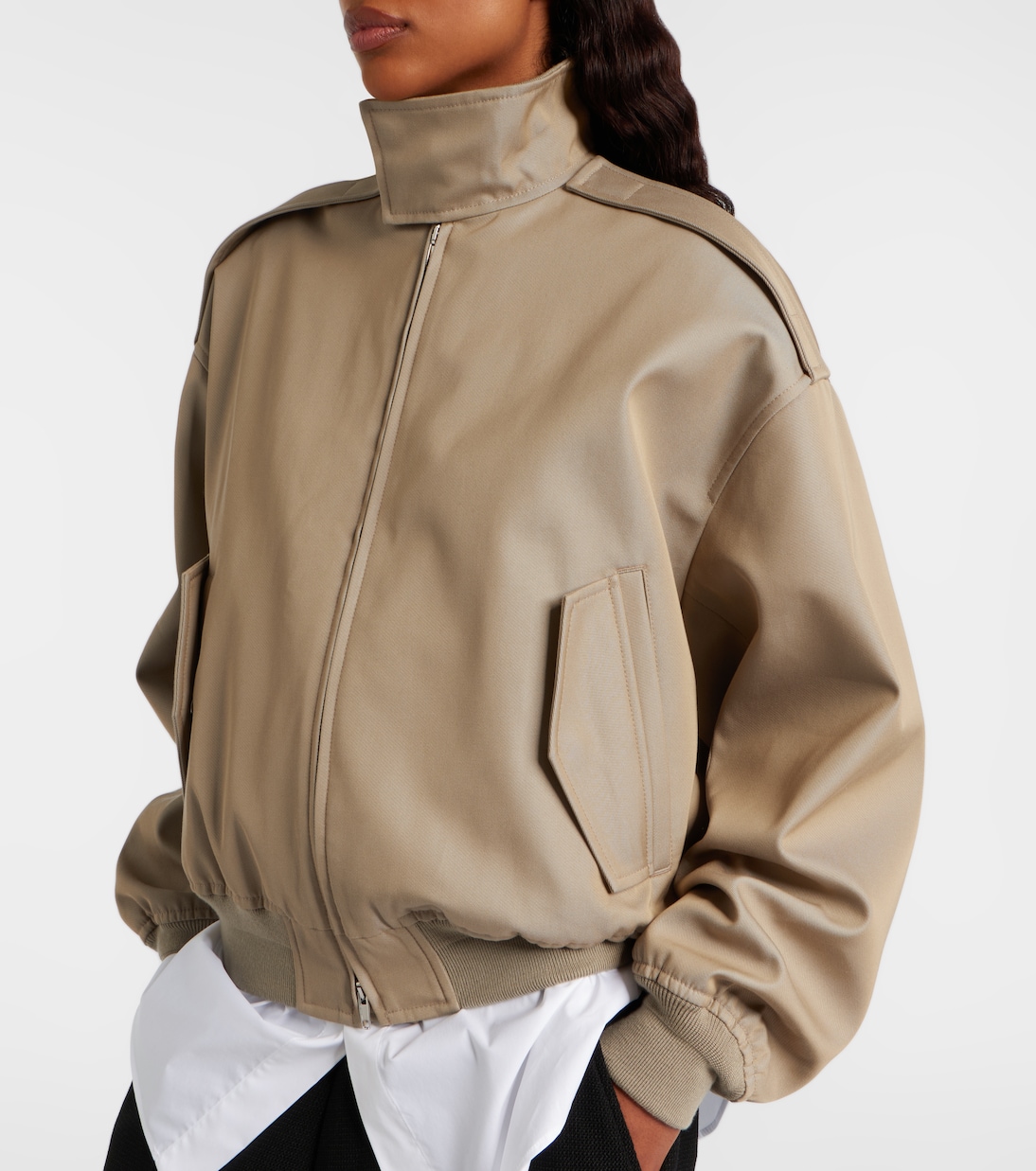Harrington cotton twill bomber jacket | Phoebe Philo