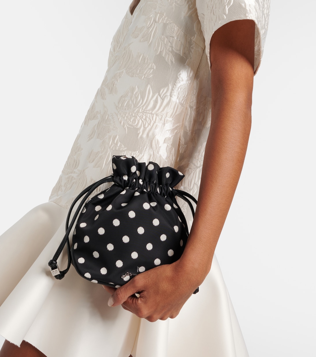 Bou polka-dot pouch | Ganni