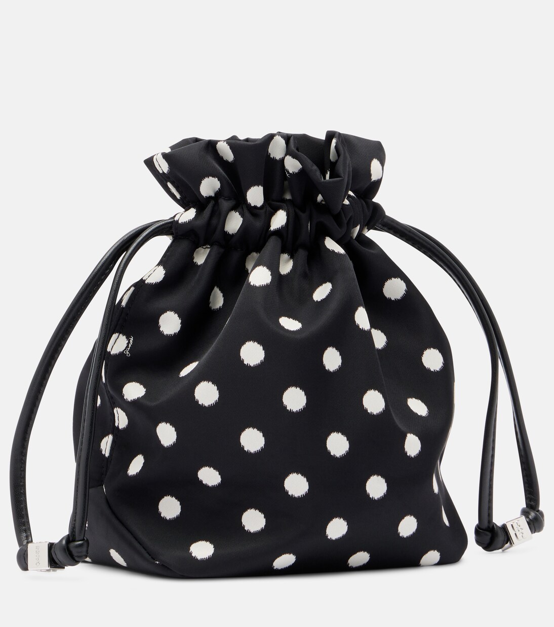Bou polka-dot pouch | Ganni