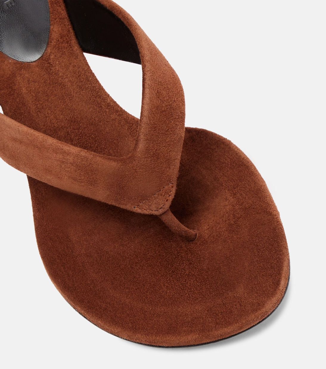 Sandalen Micro Wedge aus Veloursleder | Le Monde Béryl