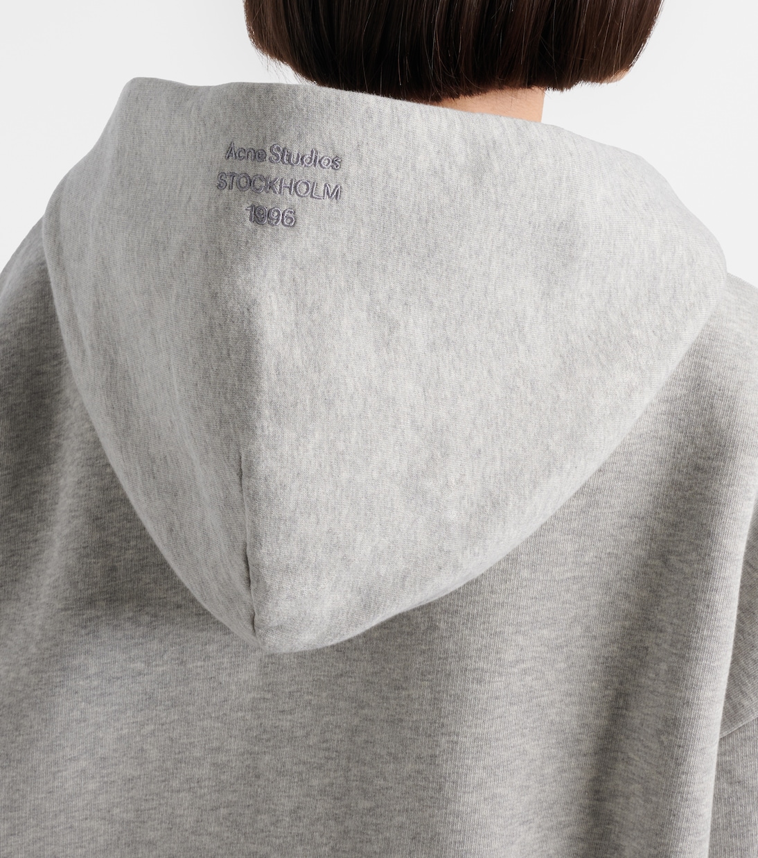 Sweat-shirt à capuche Faye en coton | Acne Studios