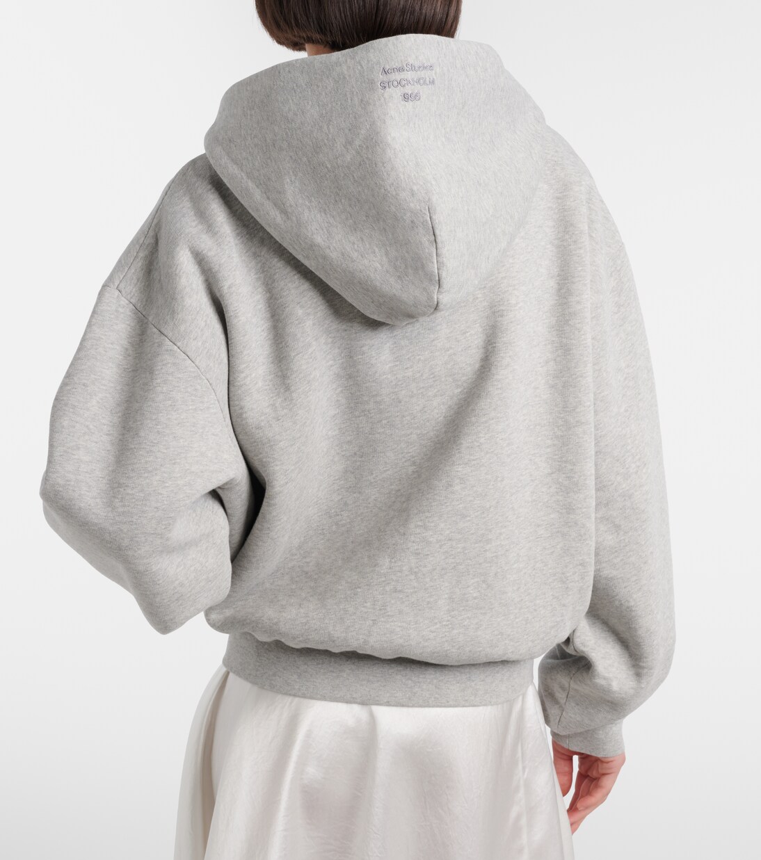 Sweat-shirt à capuche Faye en coton | Acne Studios