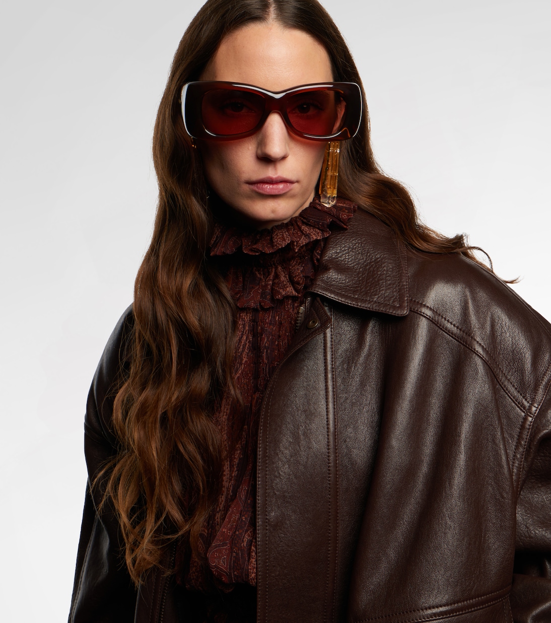 Oversize-Sonnenbrille SL 901 Howl | Saint Laurent