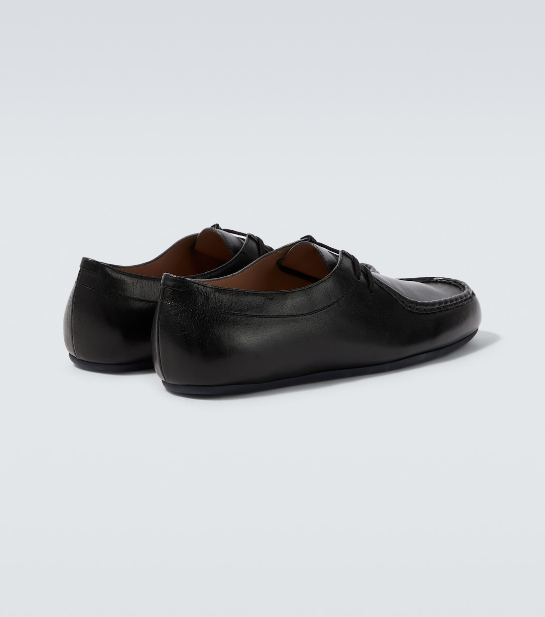 Hood leather lace-up boots | Jil Sander