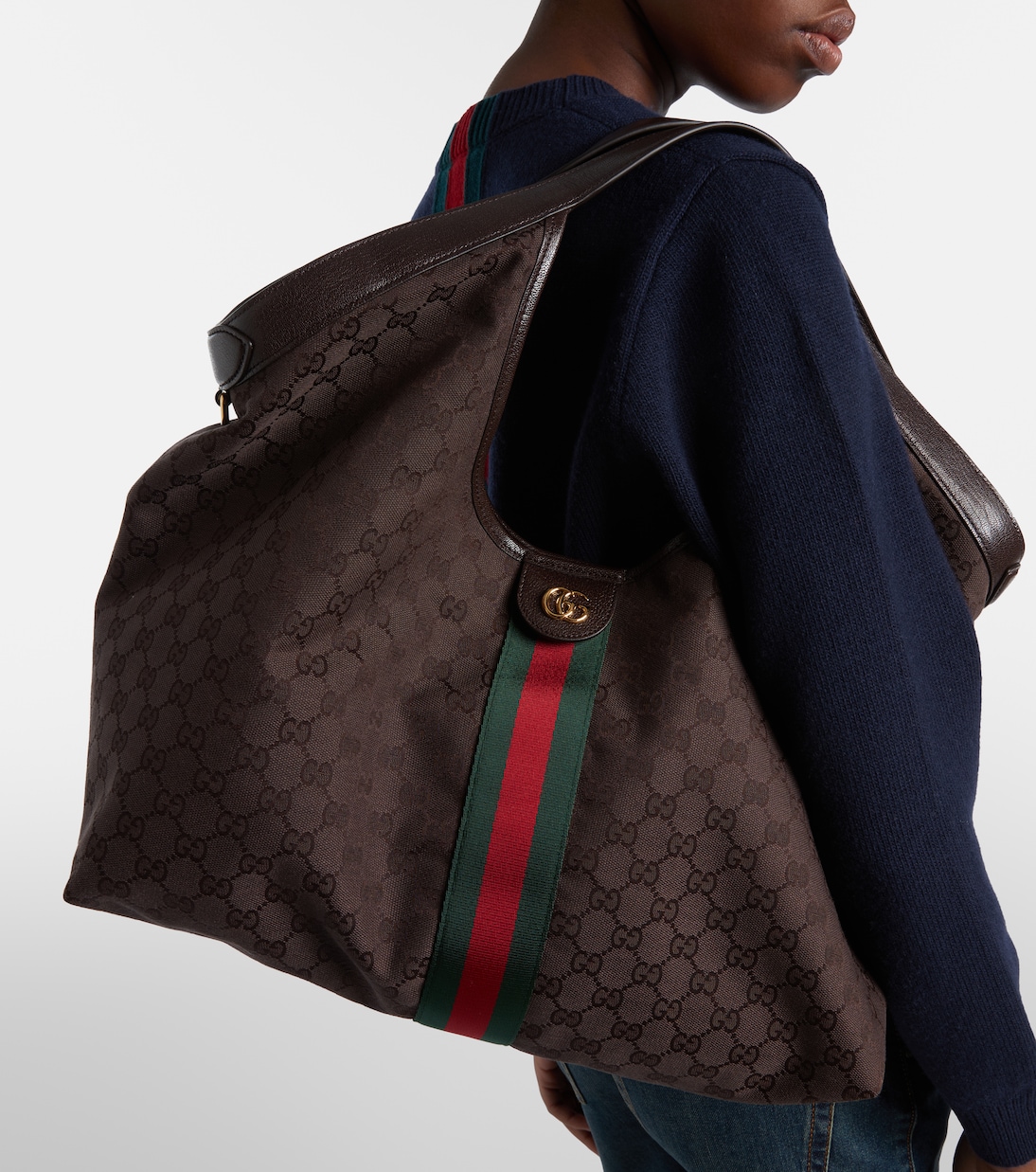 Borsa Gucci Giglio Large in canvas GG | Gucci
