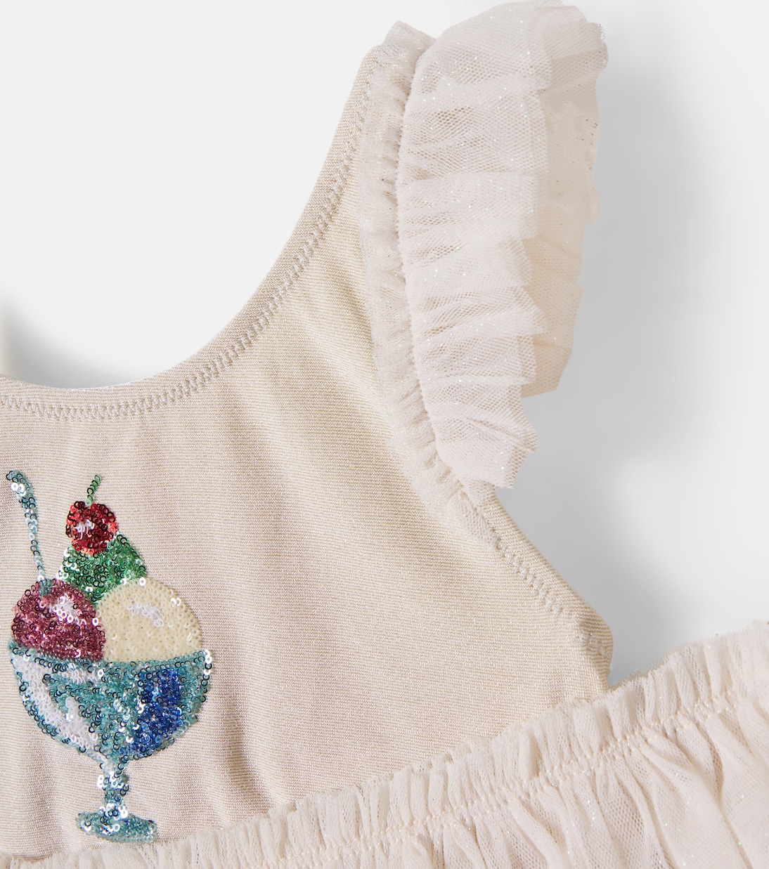 Bikini Amandine en tulle à sequins | Konges Sløjd