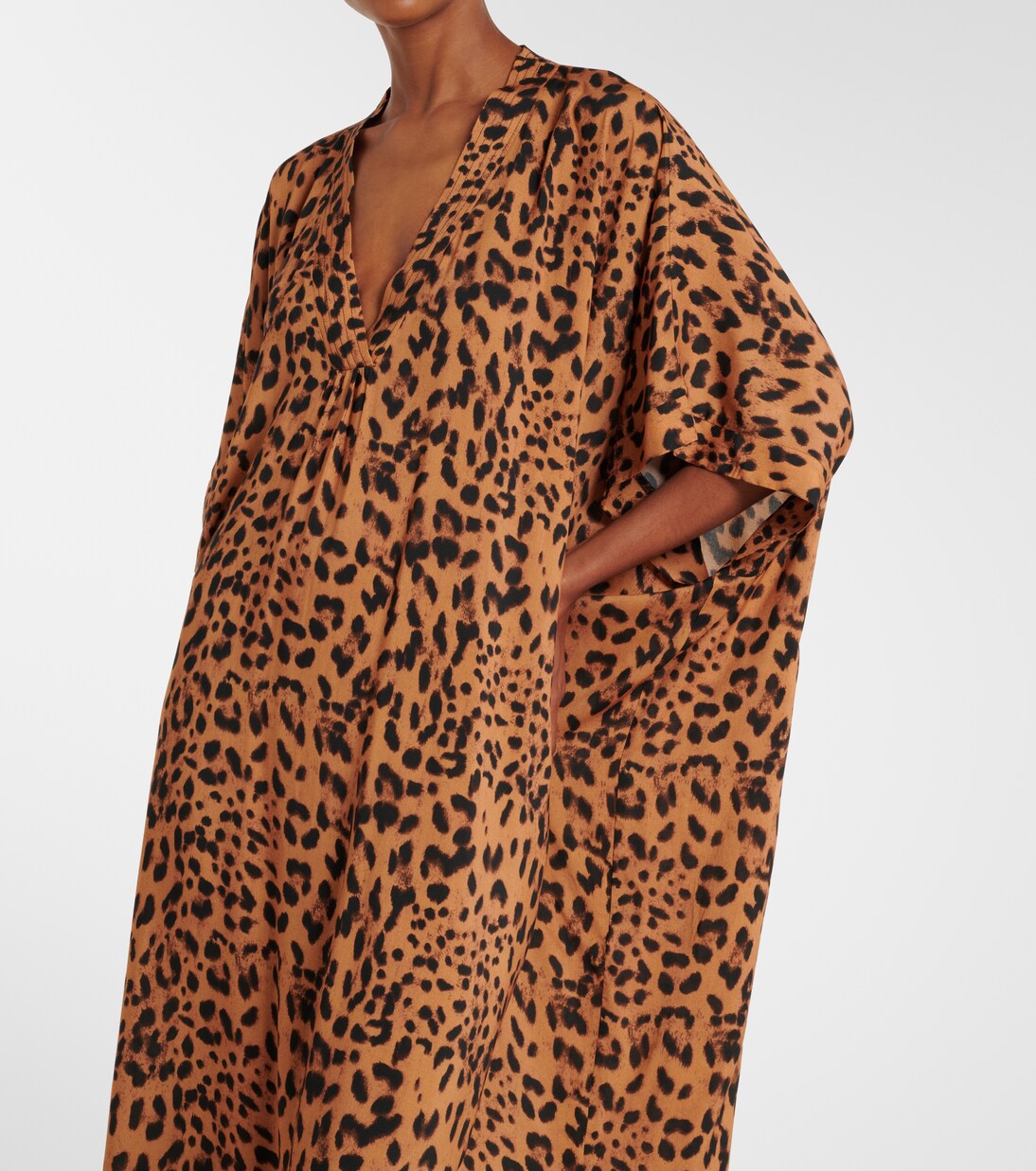 Vanessa leopard-print kaftan | Melissa Odabash