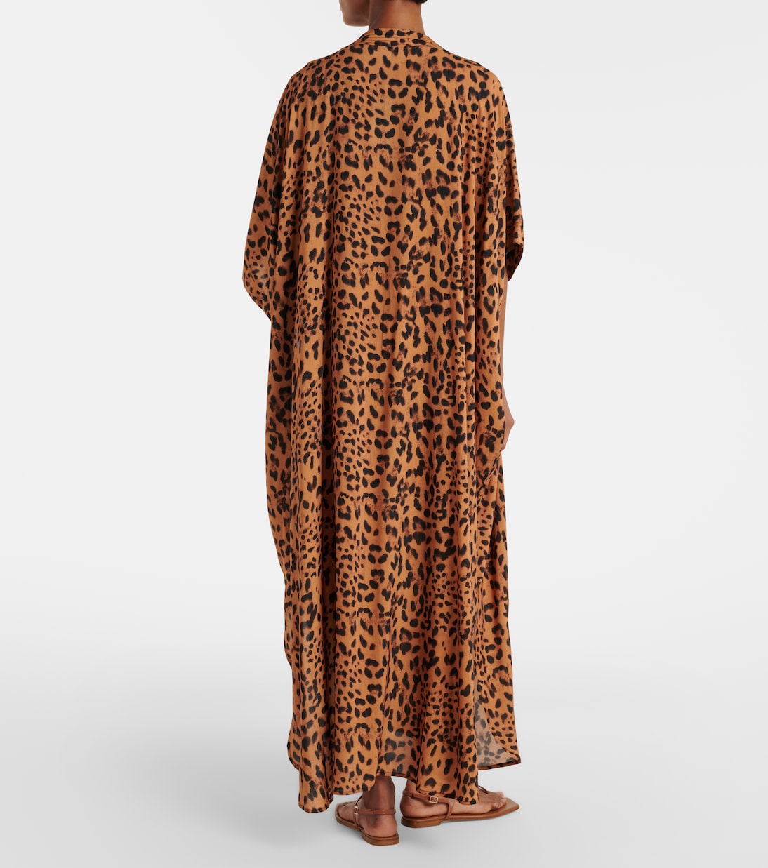 Vanessa leopard-print kaftan | Melissa Odabash