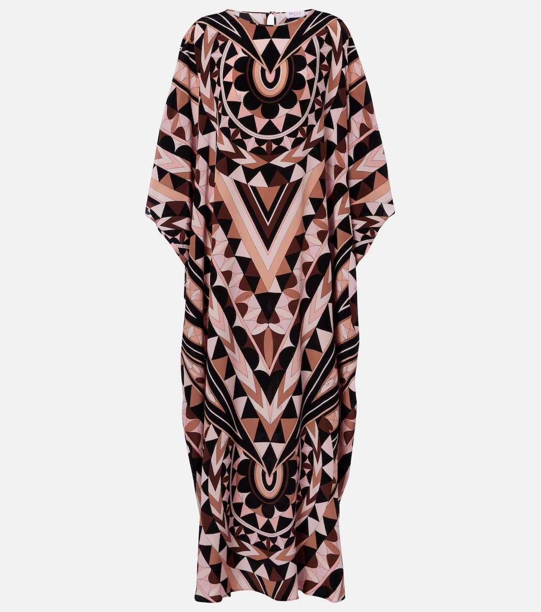 Manuba silk crêpe de chine kaftan | Pucci