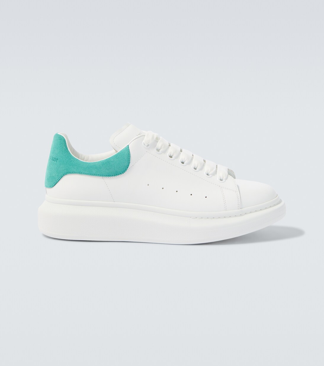 Oversized leather sneakers  | McQueen