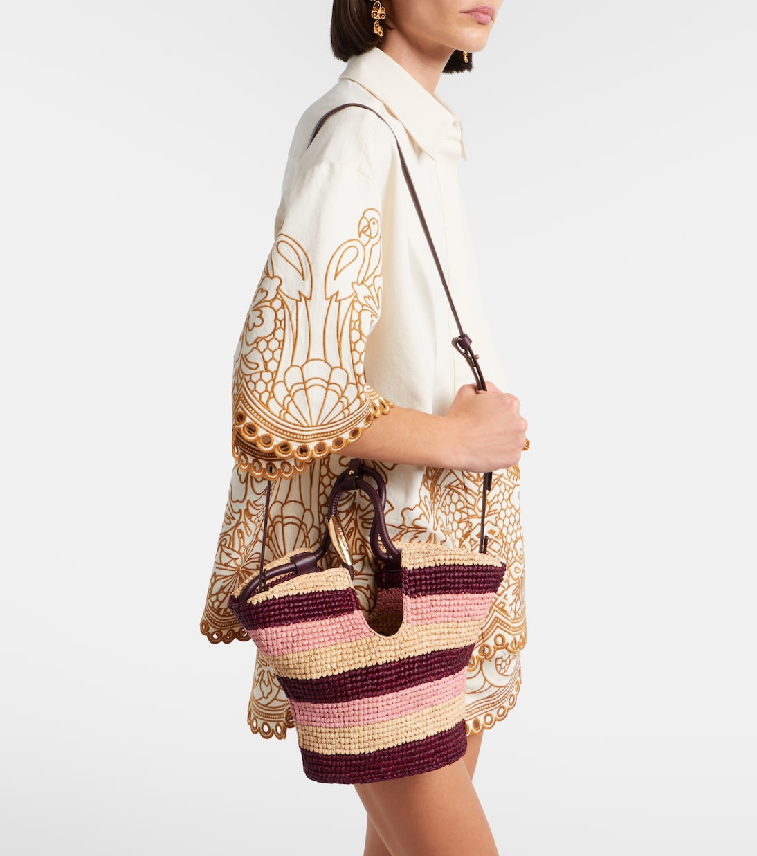 Tote Bag Goldentime Small aus Raffiabast | Zimmermann