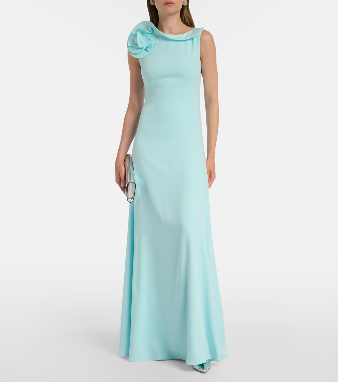 Floral-appliqué gown | Roland Mouret