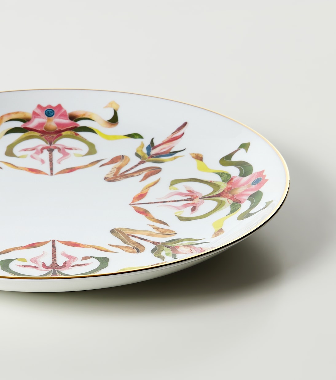 Grand Tour porcelain dinner plate | L'Objet