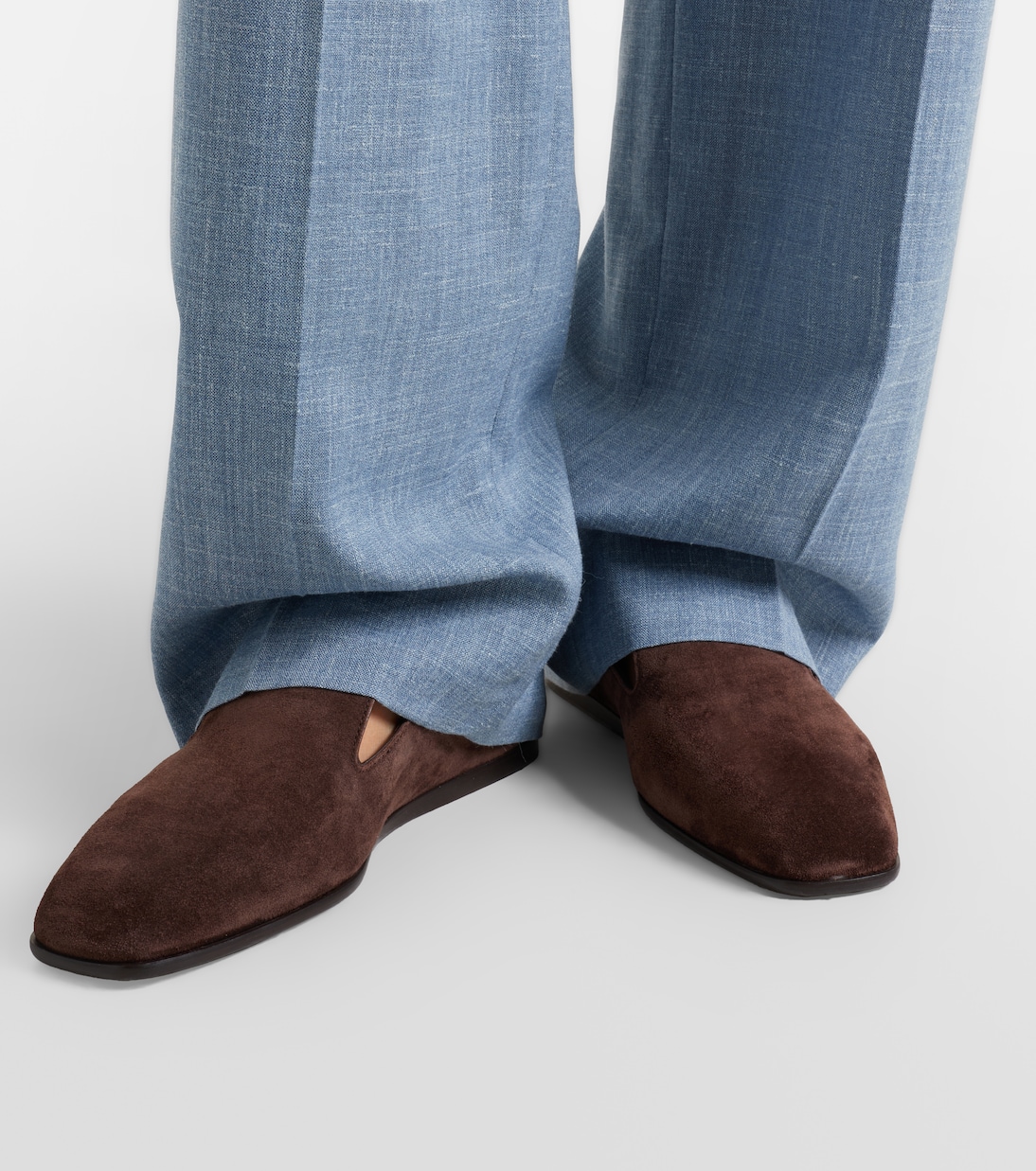Loafers Eliot aus Veloursleder | Jimmy Choo