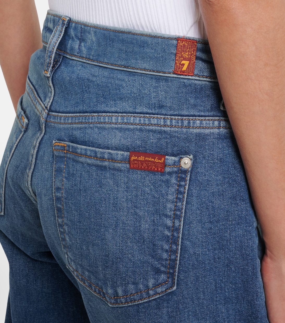 Low Straight Jeans | 7 For All Mankind
