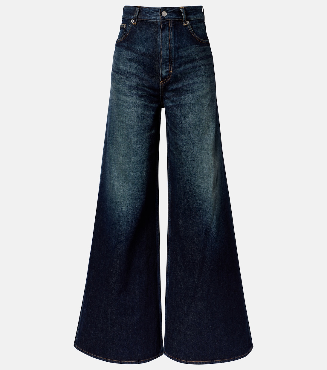 Faded wide-leg jeans | Alaïa