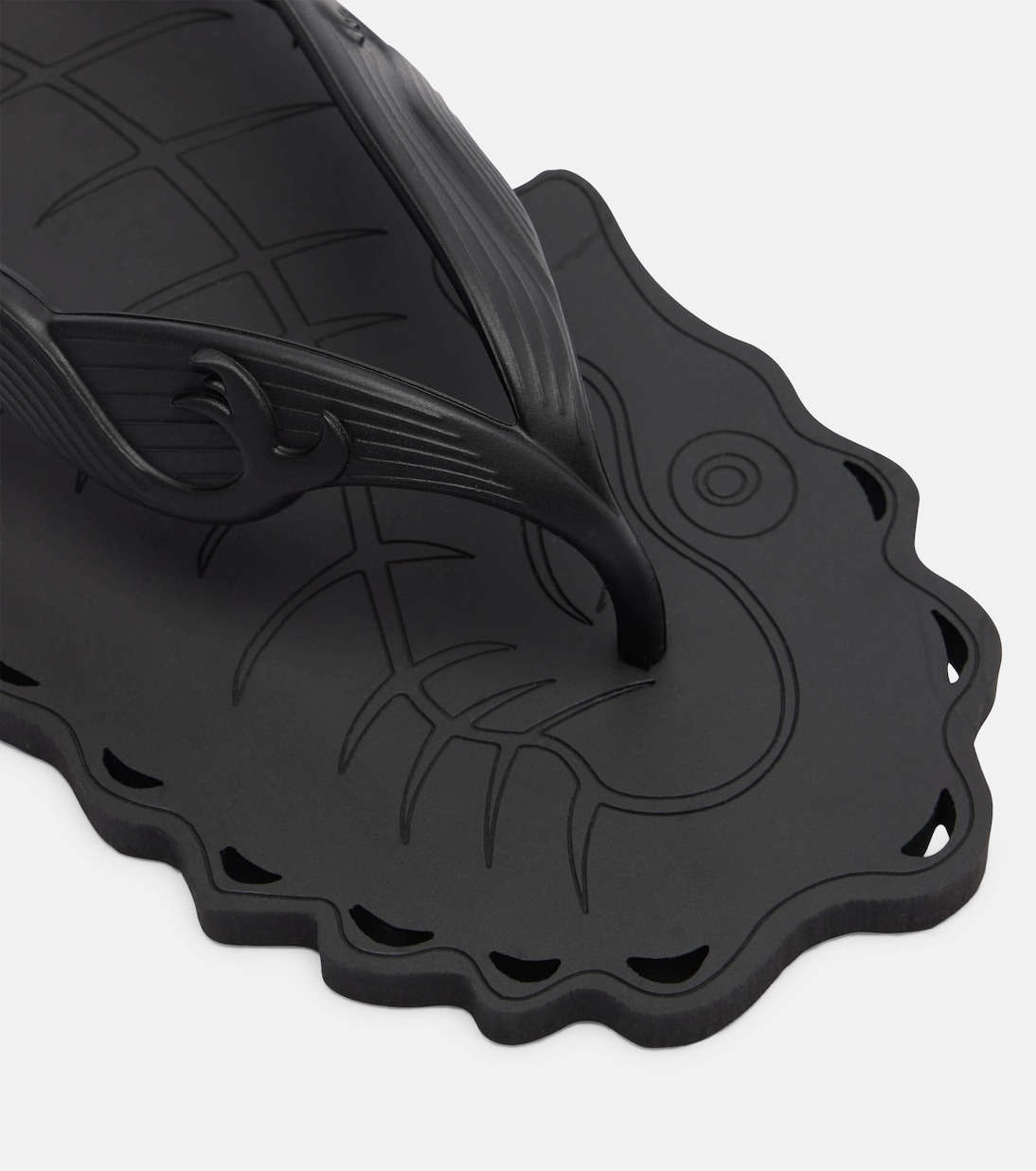 Seafoam夹趾凉鞋 | Zimmermann