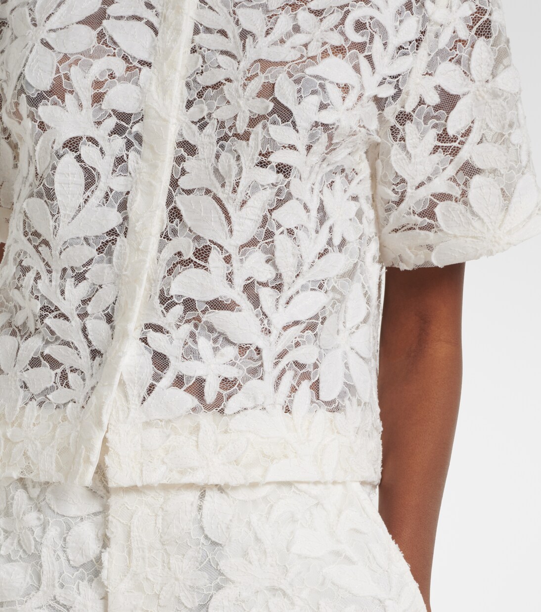 Cotton lace shirt | Simkhai