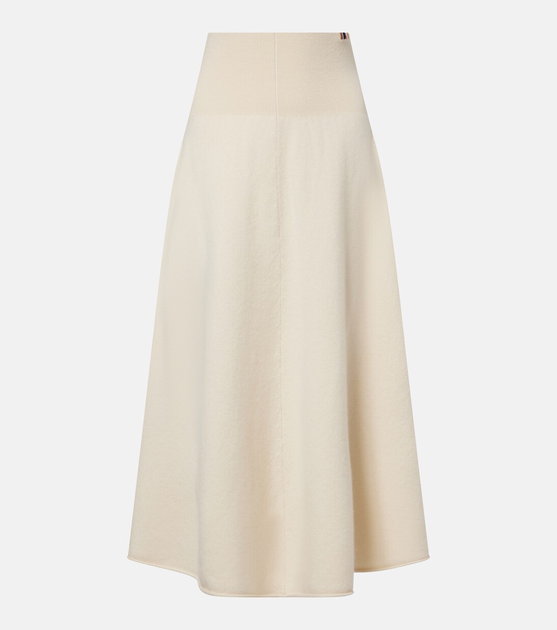 N°388 Ease cashmere-blend midi skirt | Extreme Cashmere