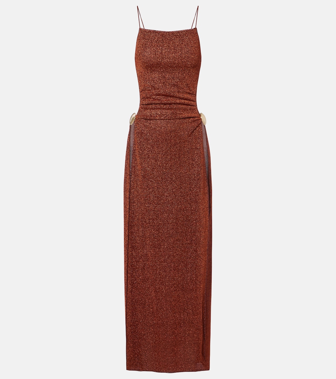 Lumière Shell open-back midi dress | Oséree