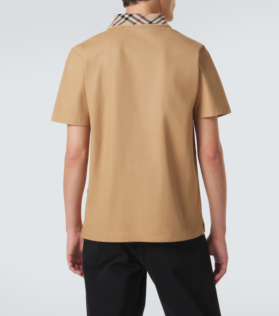 Cotton jersey polo shirt | Burberry