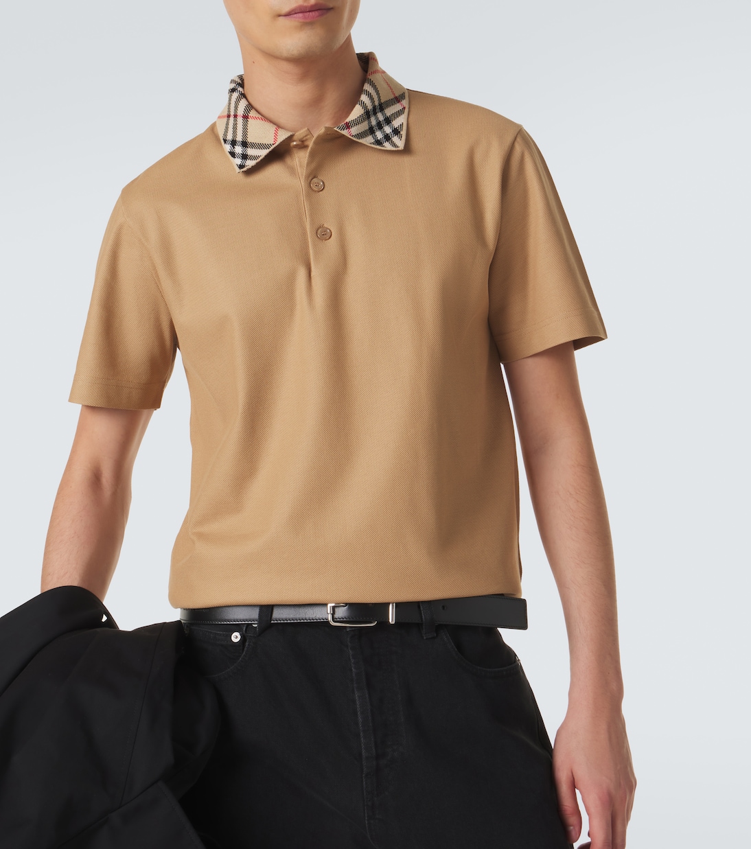 Cotton jersey polo shirt | Burberry