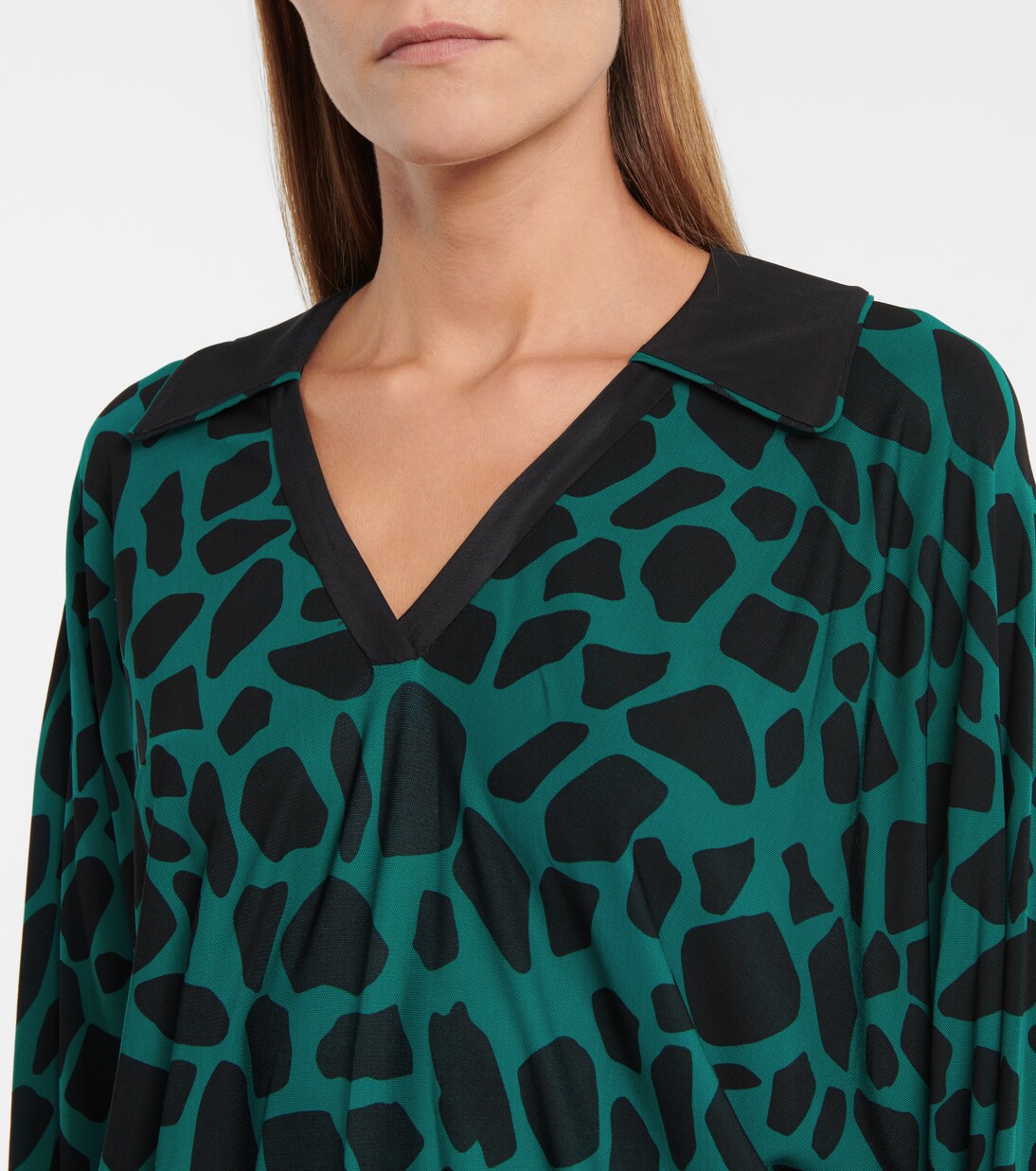 Top Violet imprimé | Diane von Furstenberg