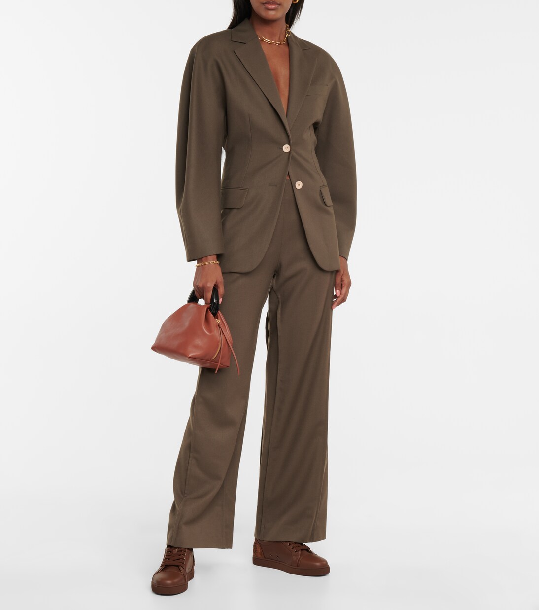 Fun Vieira leather sneakers | Christian Louboutin