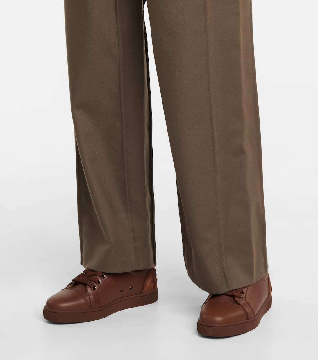 Fun Vieira leather sneakers | Christian Louboutin