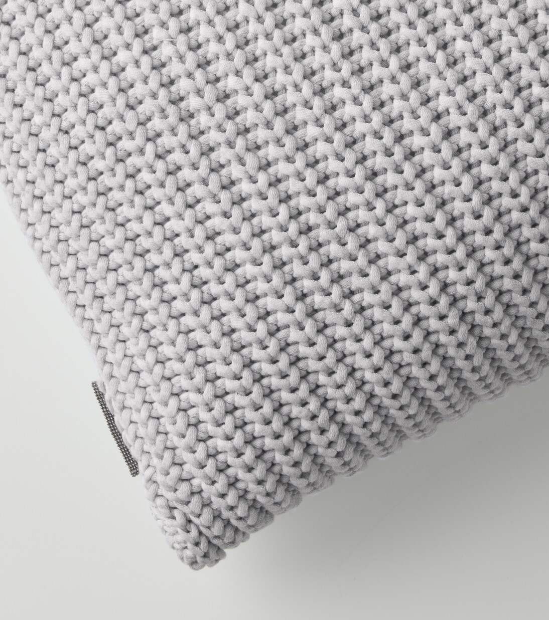 Cotton-blend knit cushion | Brunello Cucinelli