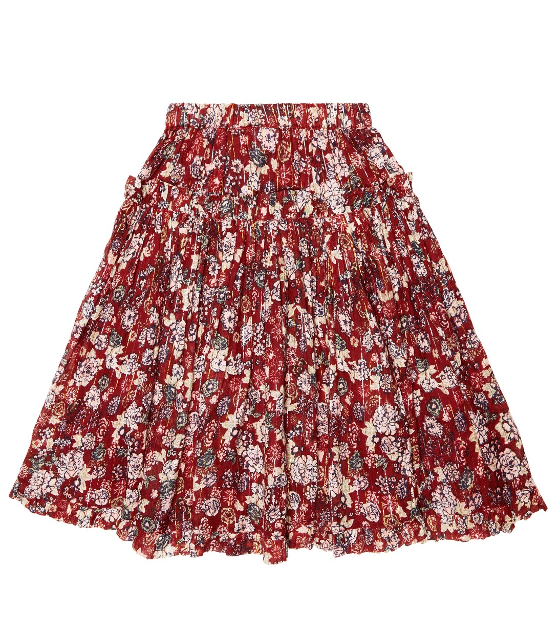 Jupe Berit en coton mélangé à fleurs | Molo