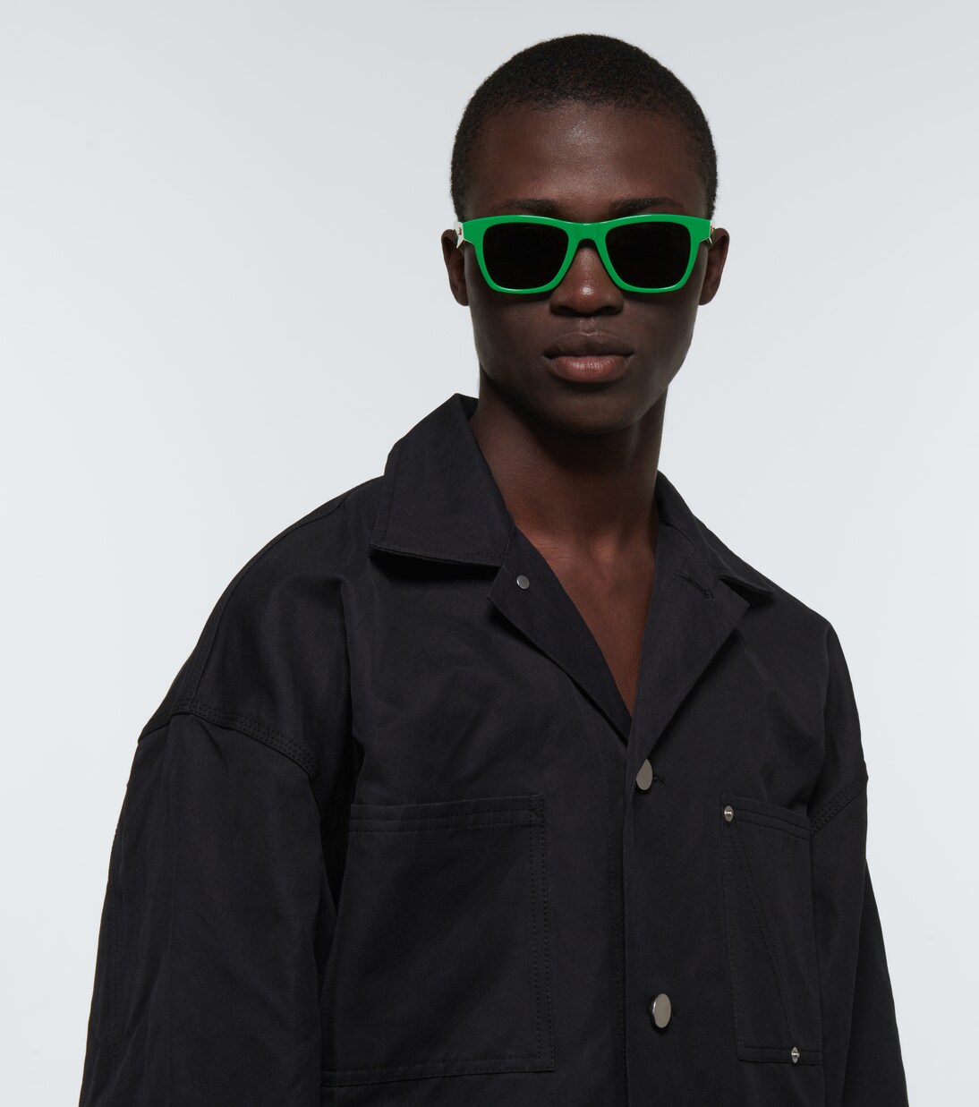 스퀘어 선글라스 | Bottega Veneta