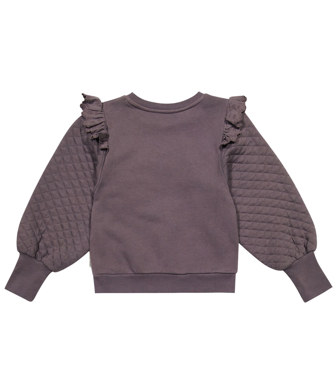 Rebeca ruffle-trimmed cotton sweater | The New Society