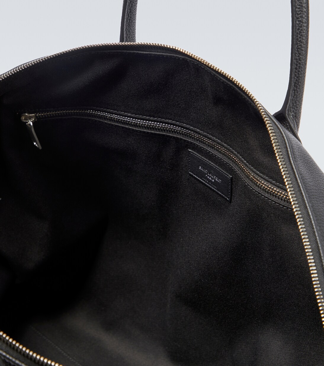 Leather duffel bag | Saint Laurent