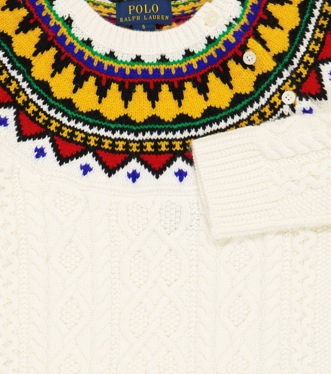 Cable-knit sweater | Polo Ralph Lauren Kids